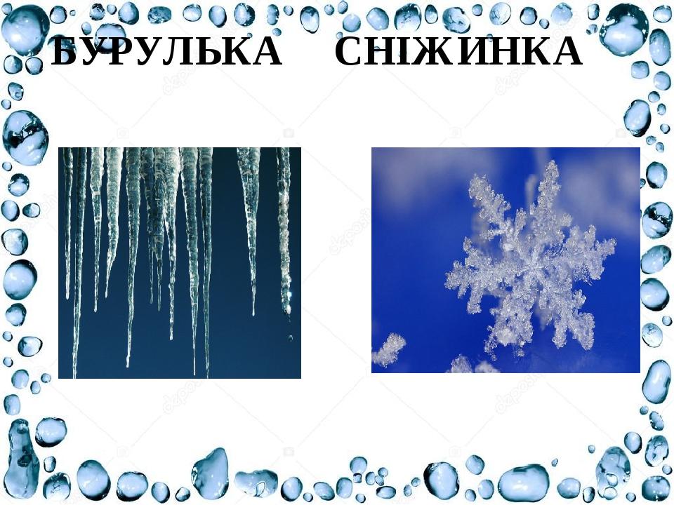 БУРУЛЬКА СНІЖИНКА