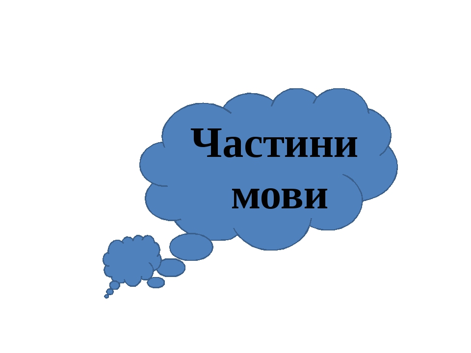 Презентація на тему "Частини мови"