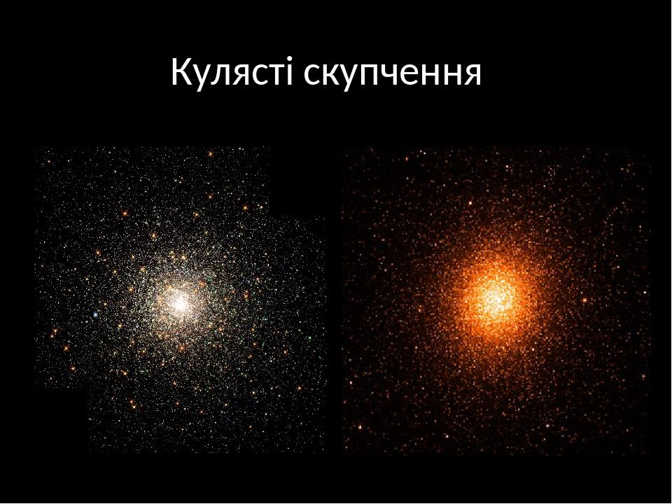 Кулясті скупчення
