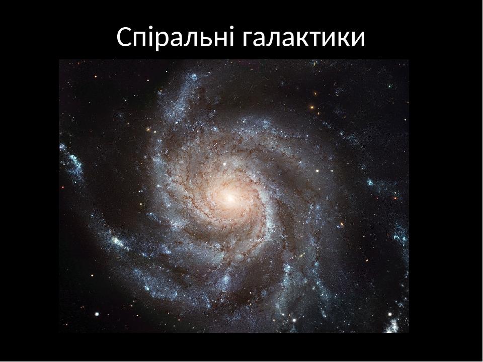 Спіральні галактики