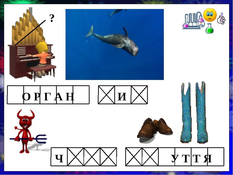 ? О Р Г А Н И Ч У Т Т Я