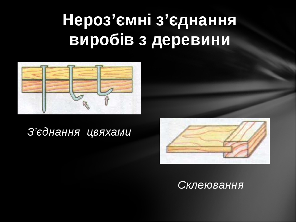 Презентація "Способи з'єднання деталей"