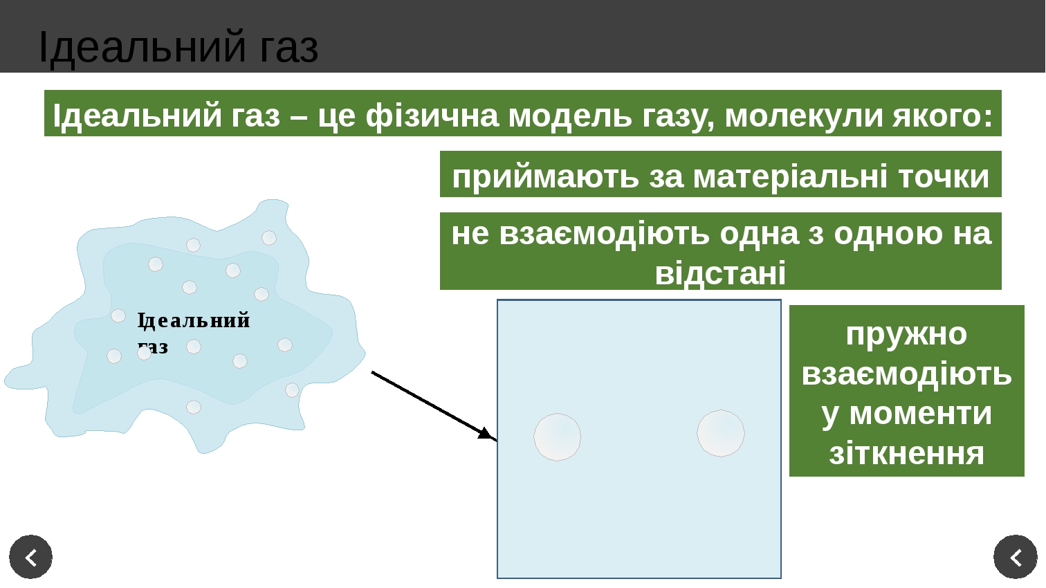 Газ находится в состоянии отмеченном на рисунке точкой