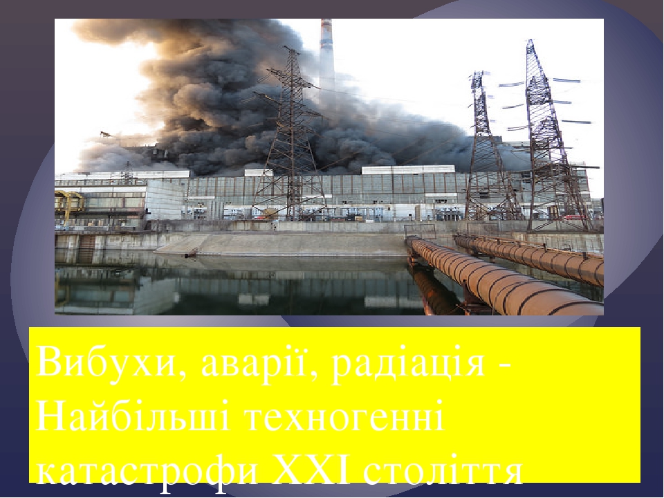 презентація на тему "Надзвичайні ситуації"