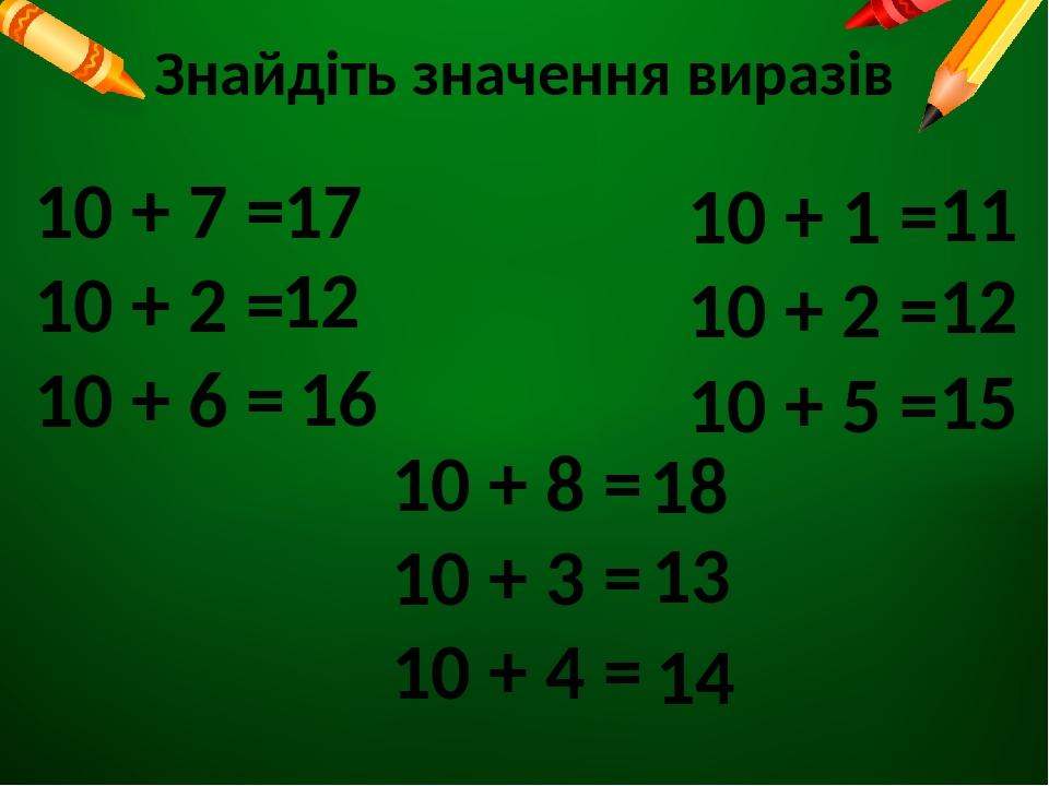 Презентация 1 класс запись и чтение чисел второго десятка 1 класс