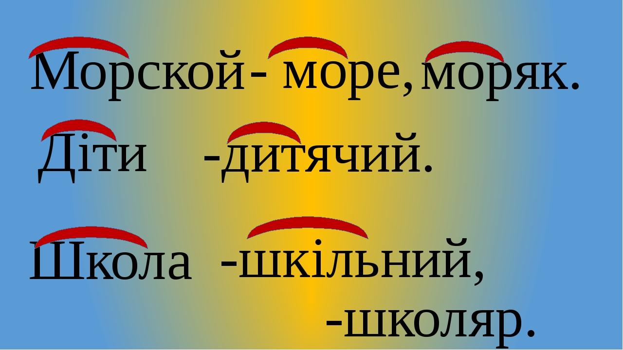 Презентація, " Споріднені слова- 2 клас" | Презентація. Українська мова