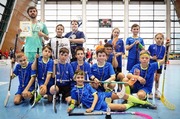 Южанські школярі знайомлять гостей міста з грою у флорбол