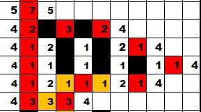 Японські кросворди для дітей в таблиці Microsoft Excel