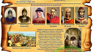 Таблиці з історії (Київська Русь)