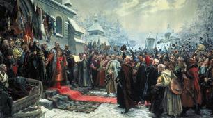 Дидактичний матеріал до теми "Українсько-московський договір 1654 р." - 8 клас