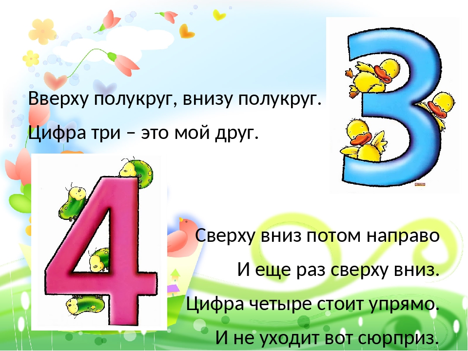 Цифра 4 предложений. Цифра 4. Стих про цифру 4. Цифры в стихах. Цифра 4 стихи для детей.
