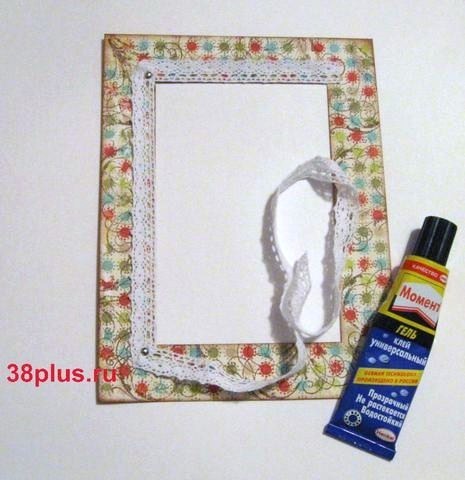 Конспект уроку з технологій "Виготовлення та декорування рамки для ...