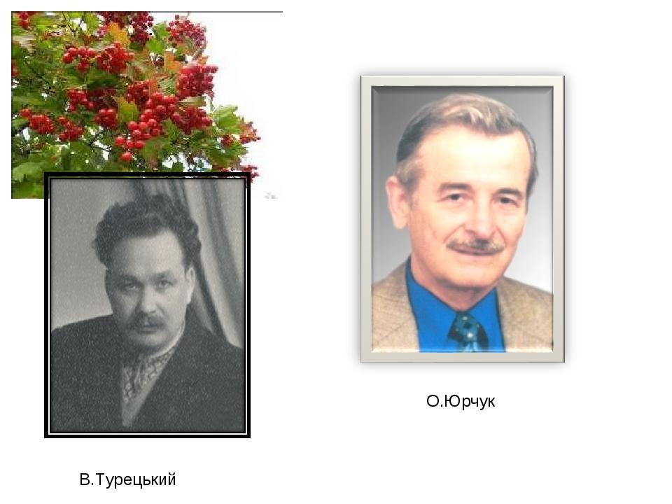 В.Турецький О.Юрчук