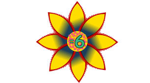 Склад числа "6" (математика ,1 клас).