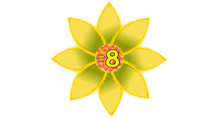 Склад числа "8" (математика ,1 клас).