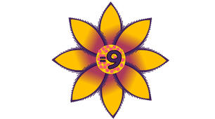 Склад числа "9" (математика ,1 клас).