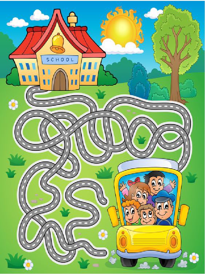 Вчителю 1 класу НУШ. Вправа на розвиток логічного мислення «Пройди ...