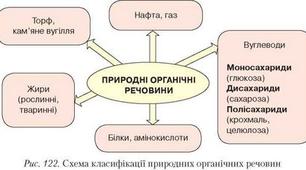 Контрольна робота на тему "Органічні речовини"  9 класу