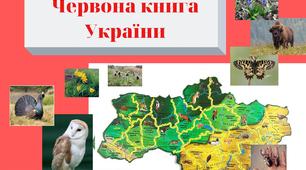 Дидактичний матеріал. Презентація. Червона книга України