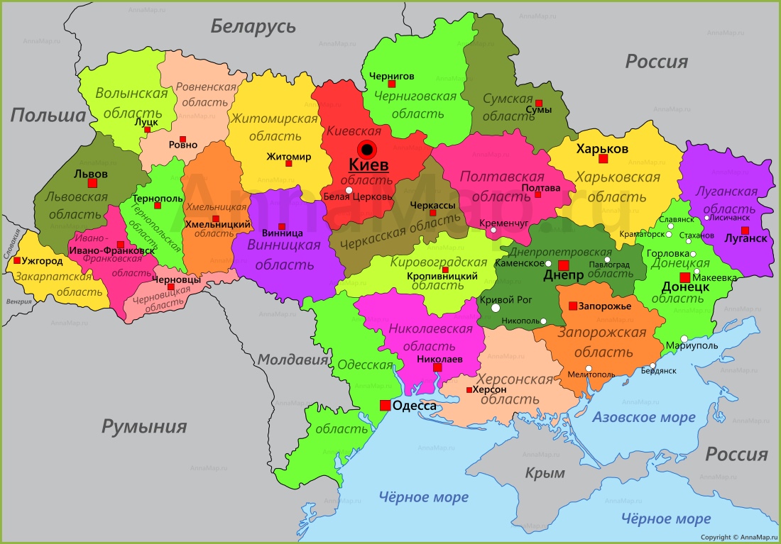 Белгородская область на карте россии показать с городами и поселками подробная карта