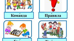 Стіна слів до тематичного тижня "Ігри"
