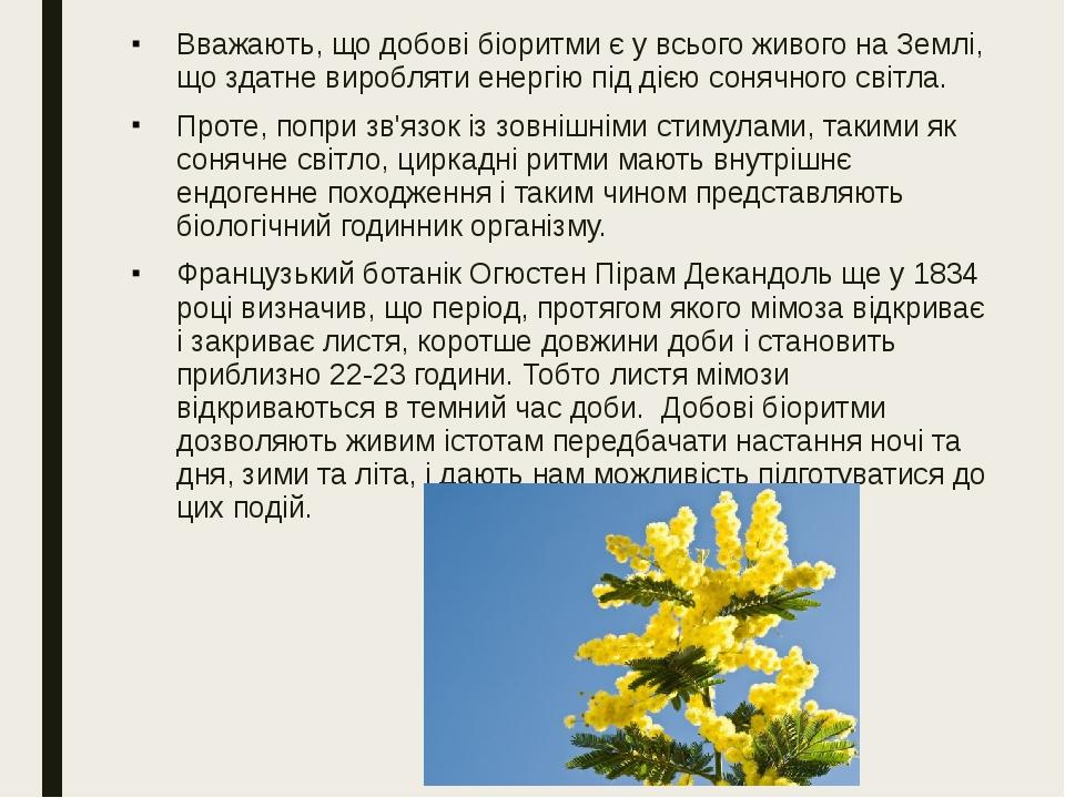 Реферат: Біоритми організму Добові біоритми Вплив місяця на добові біоритми