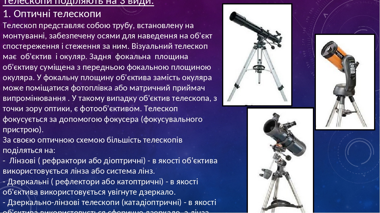 Телескоп программа для компьютера