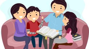 Буклет "Любов до книги починається з родини"
