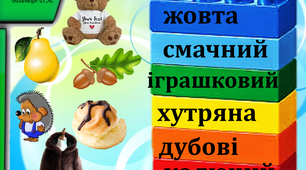 Презентація  до уроку української мови :"Прикметник" 2 клас.