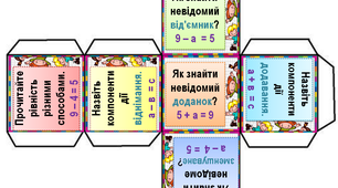 Кубик Блума на математиці