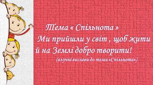 Презентація.Влучні вислови до теми "Спільнота".2 клас.