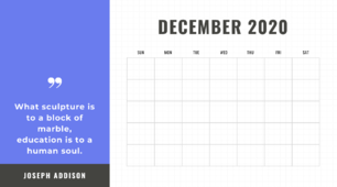 Календар-щоденник  на 2020 рік  ”Daily Quote Calendar for Teachers”
