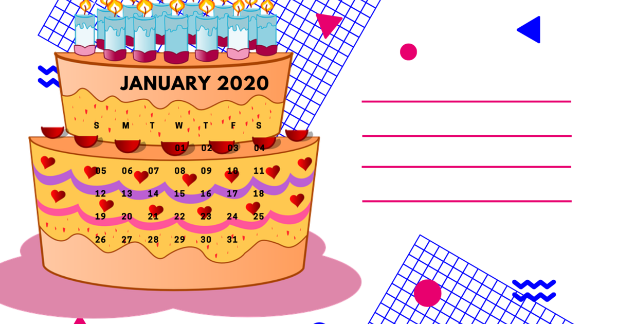 Календар днів народження на 2020 рік “Birthday Calendar” | Інші ...