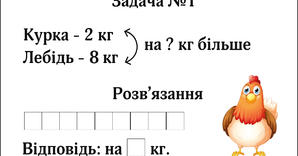 Задачі на різницеве порівняння | Ілюстрації. Математика