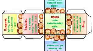 Кубик Блума до теми "Хочу-можу-треба"