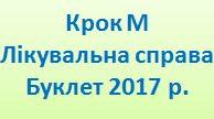 Крок М. Лікувальна справа. Буклет 2017