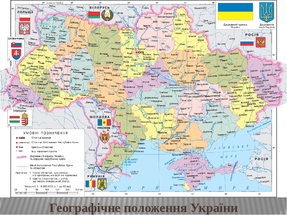 Презентація: "Україна. Особливості ЕГП"