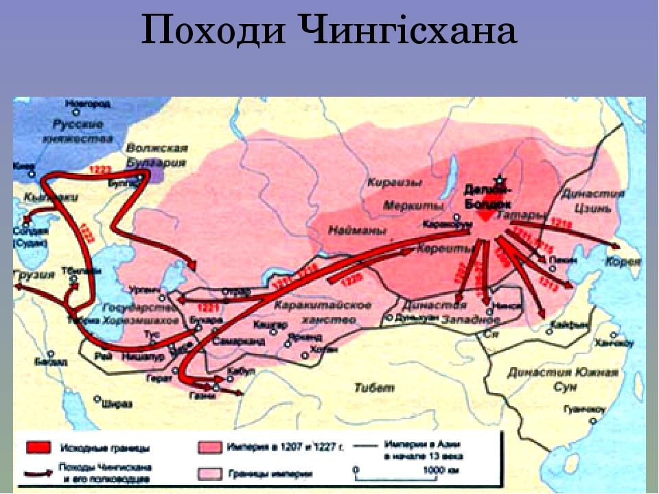 Походи Чингісхана
