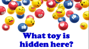 Презентація-гра "What toy is hidden here?"