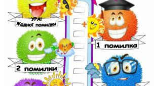 Картка "Самооцінка роботи в зошиті"