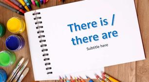 Конструкція " There is\are"