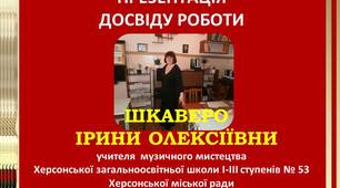Презентація досвіду роботи учителя