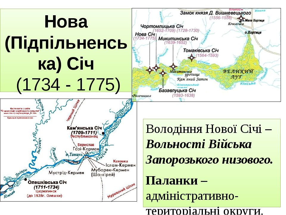 Как изменилось положение запорожской сечи