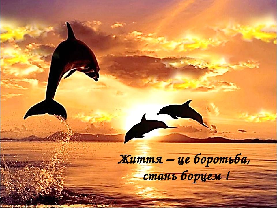 Життя – це боротьба, стань борцем !
