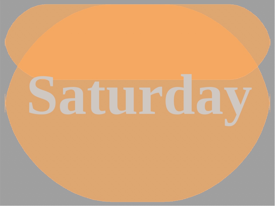 Написрозтяжка з англійської мови "Days of the Week" (Variant A)