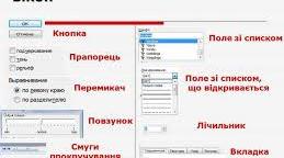  Елементи керування Перемикач. Прапорці. Поле з розкривним списком