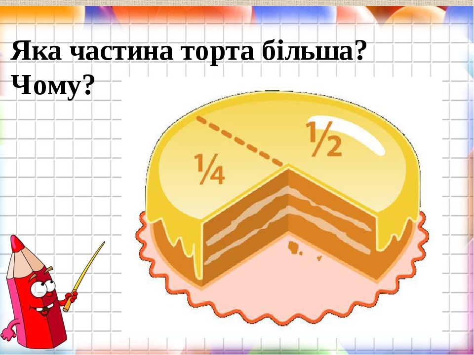 Дроби. Порівняння дробів. Розв'язування задач. Матеріал для самостійної ...