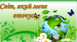 Презентація "Світ ,який мене оточує".