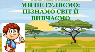 Презентація 2 «Карантин. Ми не гуляємо: пізнаємо світ й вивчаємо»