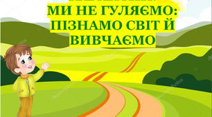 Презентація 3 «Карантин. Ми не гуляємо: пізнаємо світ й вивчаємо»